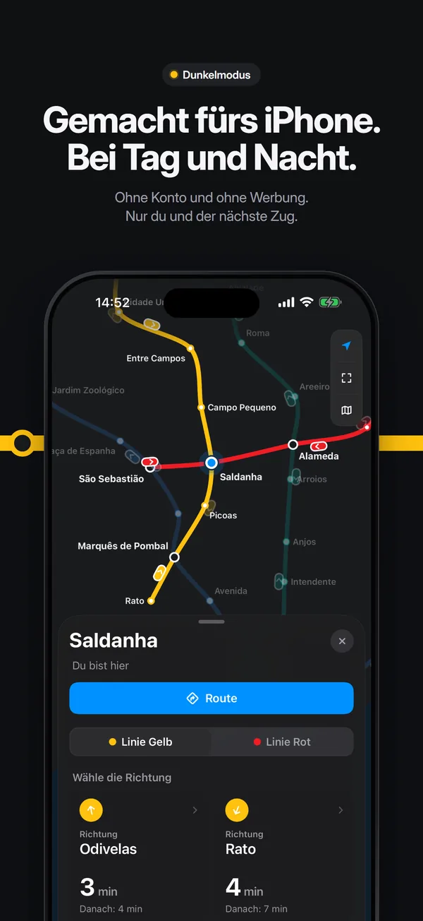 Gemacht fürs iPhone. Bei Tag und Nacht.