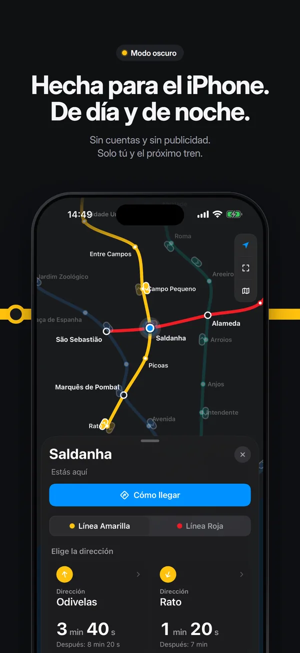Hecha para el iPhone. De día y de noche.