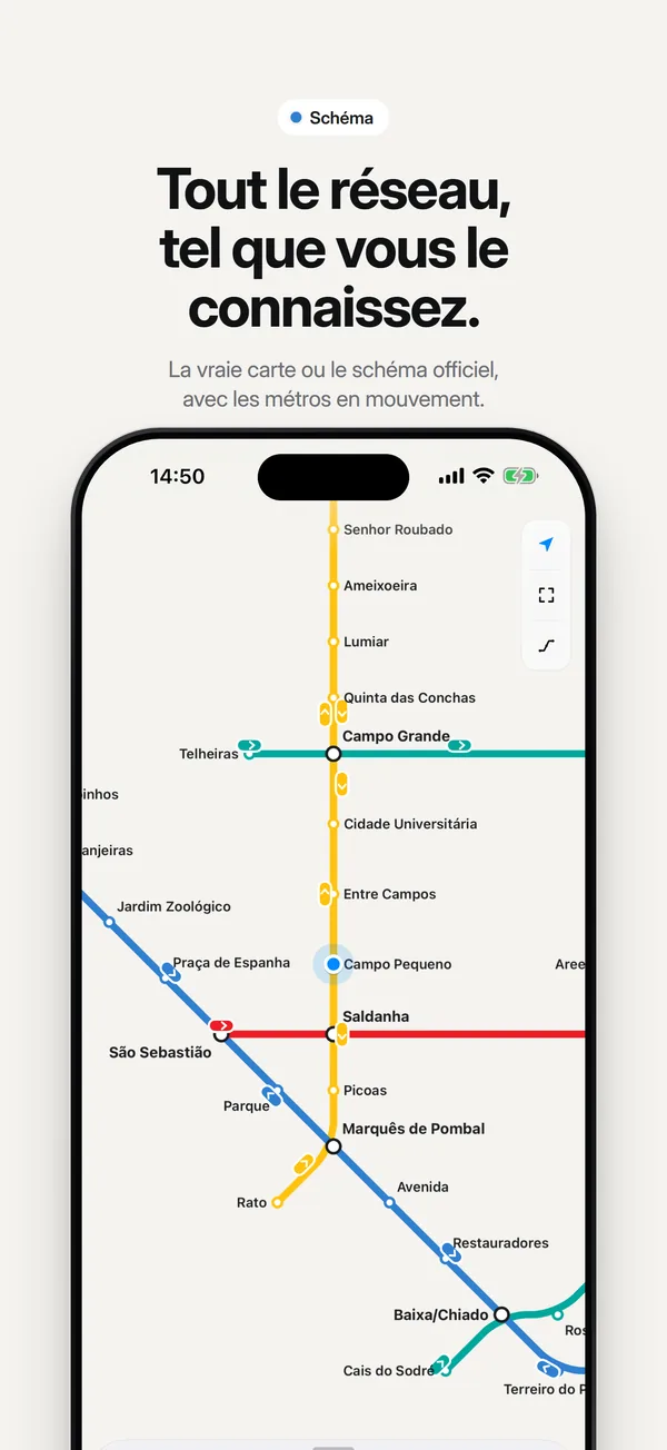 Tout le réseau, tel que vous le connaissez.